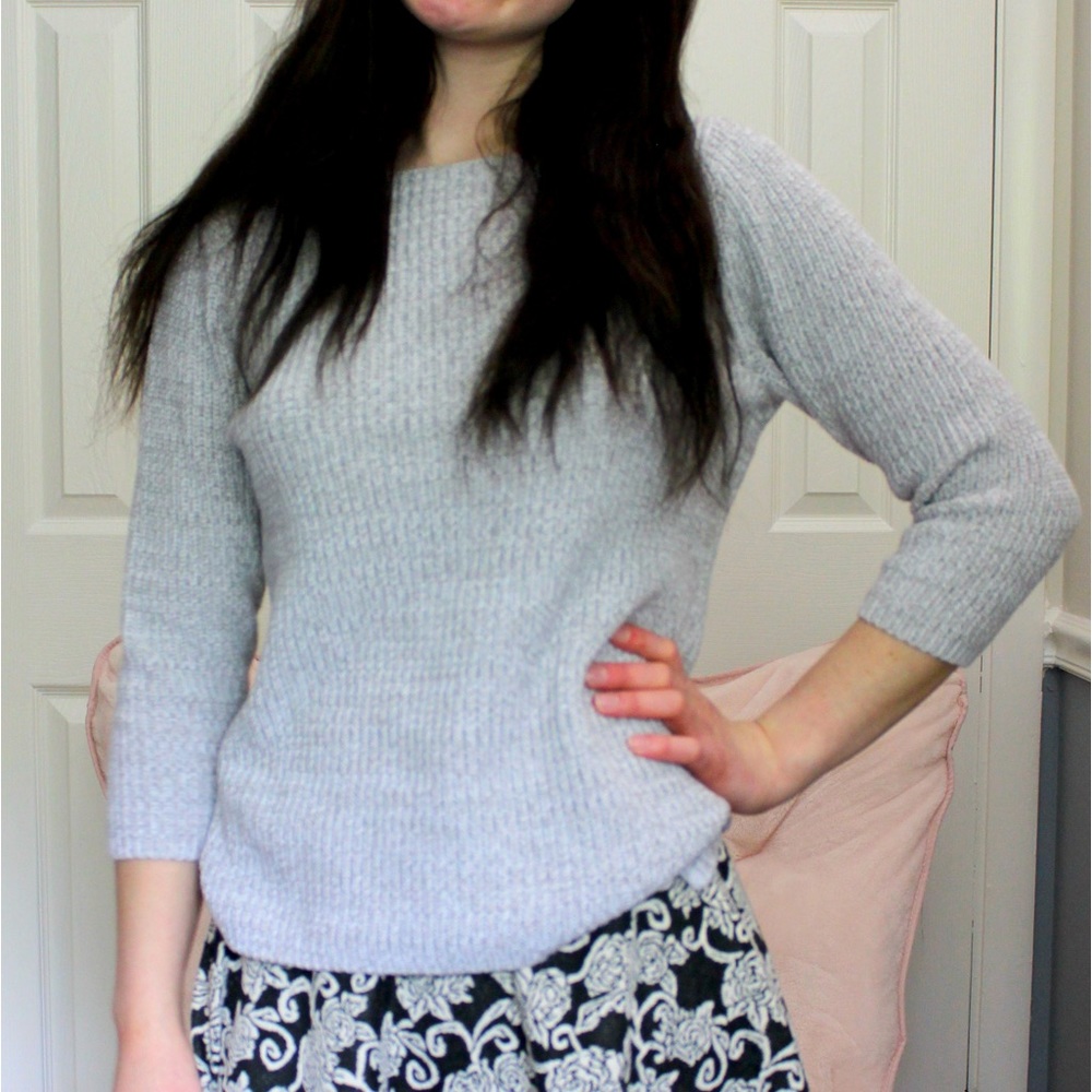 Old Navy Grey Sweater Top S